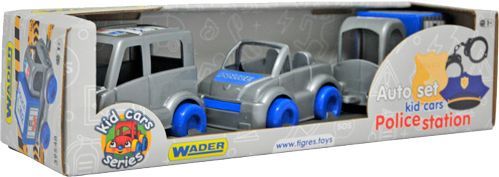 Ігровий набір Wader Kid Cars Поліцейський 39548