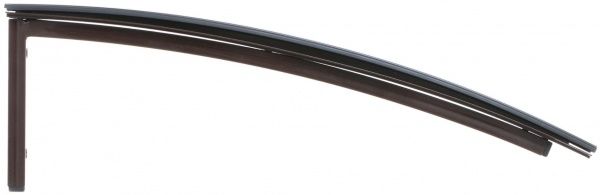 Кронштейн для козырька Анкор 600 мм коричневый RAL 8017n