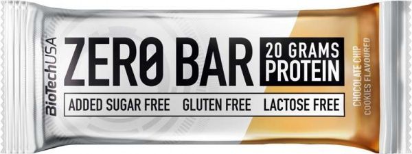 Батончик BioTech Zero Bar Шоколад-печиво 50 г