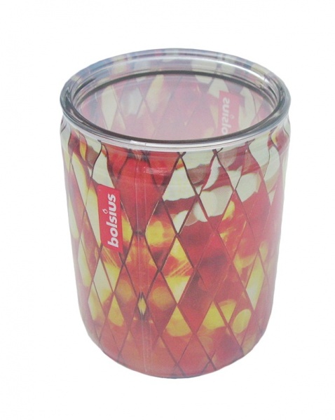 Свічка ароматична Bolsius в склі Kaleidoscope 82/68 