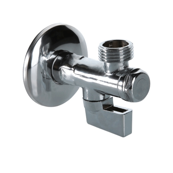 Кран кульовий Valtec з фільтром кутовий 1/2