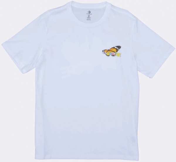 Футболка Converse CITY BUTTERFLY TEE 10024616-102 р.2XL білий