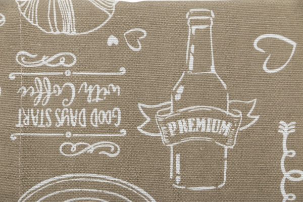 Дорожка Beige Breakfast 40x120 см бежевый Прованс 