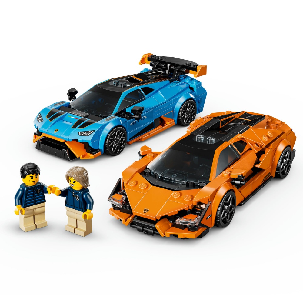 Конструктор LEGO Speed Champions Lamborghini Revuelto и Huracán STO 77238