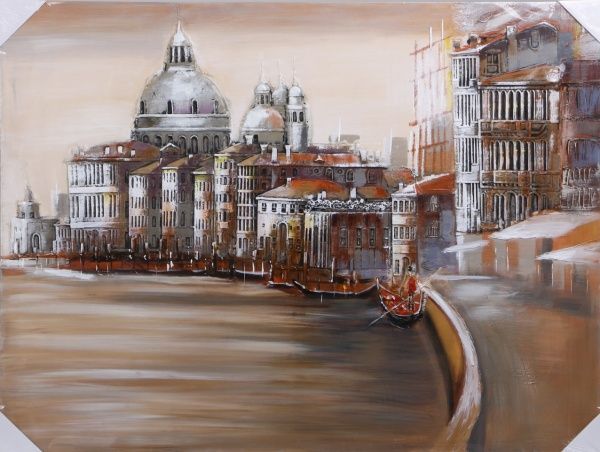 Картина 3D Венеция 90x120 см 