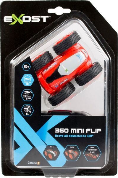 Автомодель-трансформер на р/у Silverlit 360 Mini Flip красный 1:34 20143-2