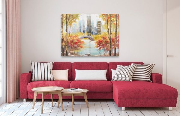 Картина Хайд парк 90x120 см 