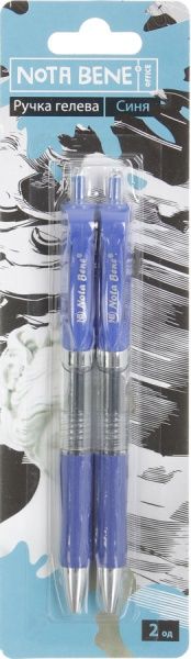 Набор ручек гелевых 0,7 мм синий 2 шт 2252521003017 
