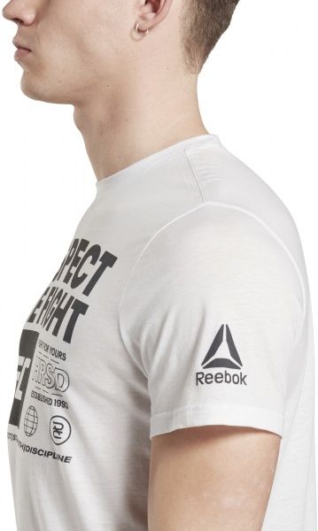 Футболка Reebok UFC FG TEXT TEE FU1292 XL белый