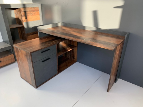 Стіл письмовий Accord Doris олд стайл темний/матера 