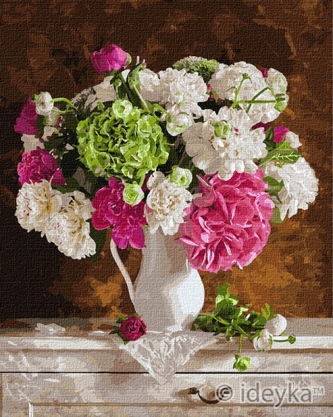 Картина за номерами Ніжність в букеті Ідейка 