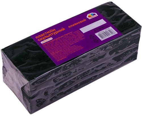 Пластилін скульптурний Гамма UA оливковий 800 г 