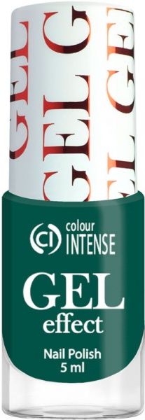Лак для нігтів Colour Intense Gel Effect 65 050 Темно-зелений 5 мл 