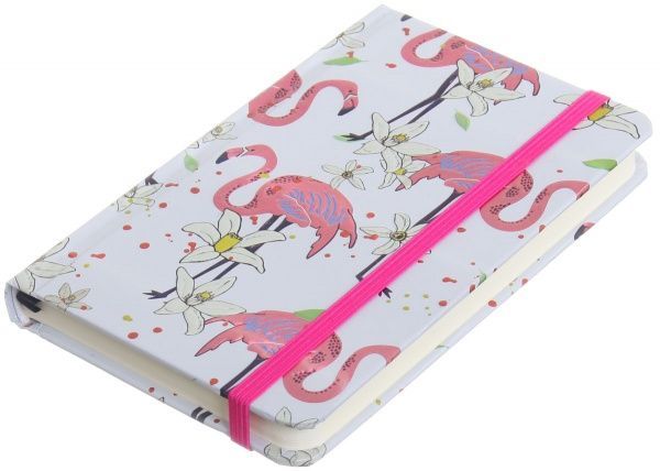 Книга для нотаток Фламінго 3Д ефект А6 96 аркушів