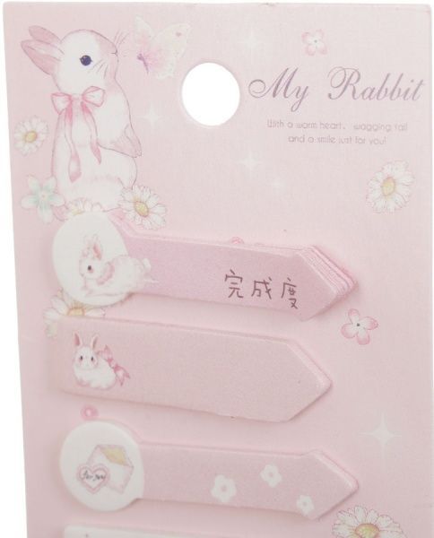 Блок бумаги Мой кролик светло-розовый