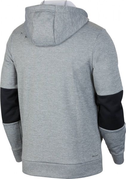 Джемпер Nike M J AIR THERMA FLC FZ CK6782-091 р. S сірий