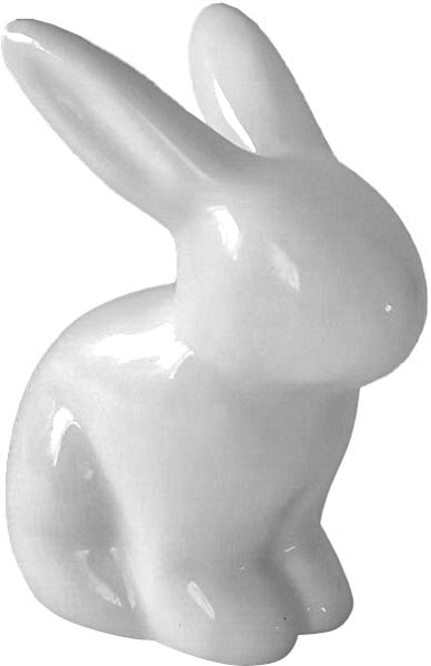 Статуетка Кролик білий 7,4x5,6x11 см 1715-11 Eterna