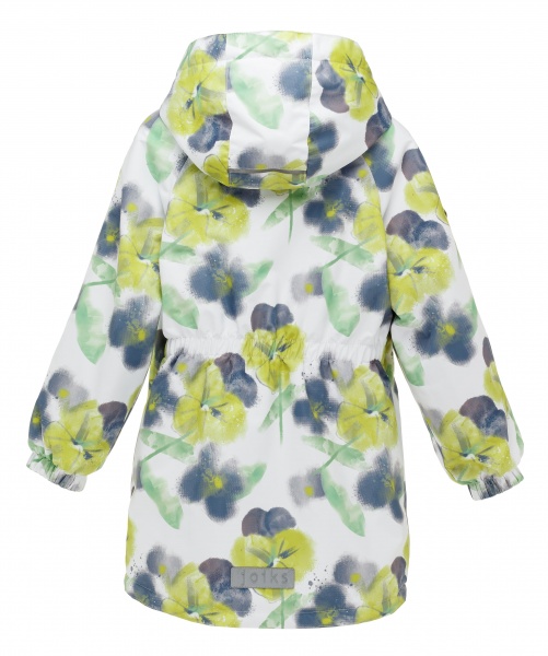 Куртка детская для девочки JOIKS р.128 желтый EW-07 