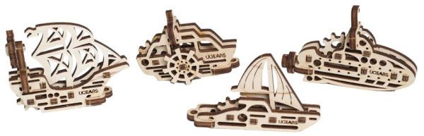 3D-конструктор Ukrainian Gears Фиджет Корабли