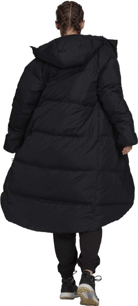 Пальто Adidas W BIG BAFFLE C GT6539 р.XL чорний