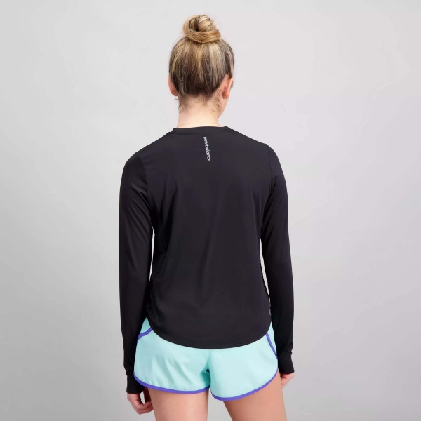 Футболка New Balance ACCELERATE LS WT11224BK р.M чорний