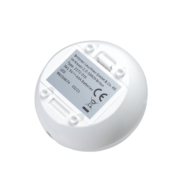 Світильник Briloner 2272 0,4W 6500К 3xAAA білий