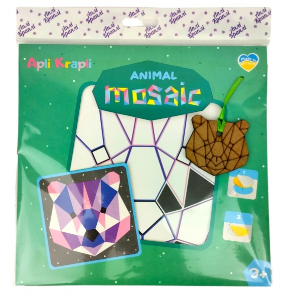 Мозаїка м’яка Apli Krapli Ведмідь МГ-01