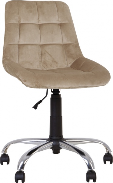 Кресло Nowy Styl NICOLE GTS (J) CHR68 (CH) PUMA-01 бежевый 