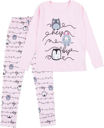 Піжама для дівчаток Фламінго р.98 рожевий 245-222 