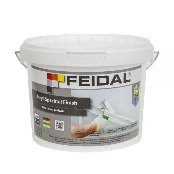 Шпаклівка Feidal Acryl-Spachtel Finish 3,5 кг