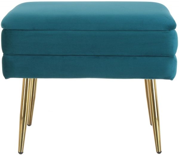 Скриня-пуф Yves 50х34,5х42см смарагд 