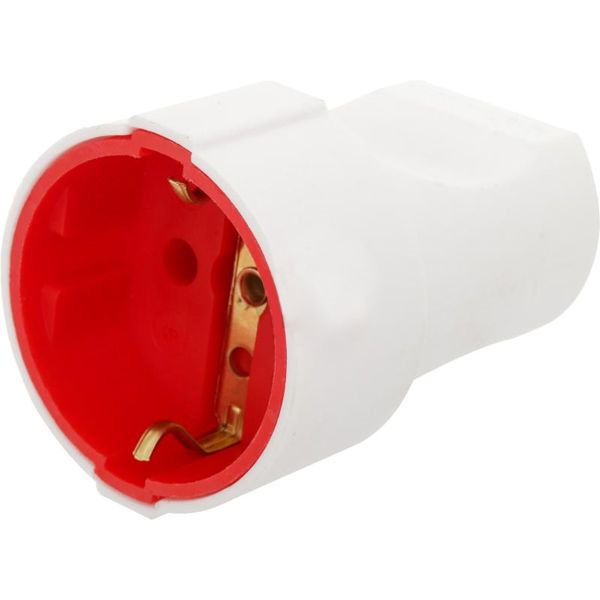 Колодка Mutlusan с заземлением белая