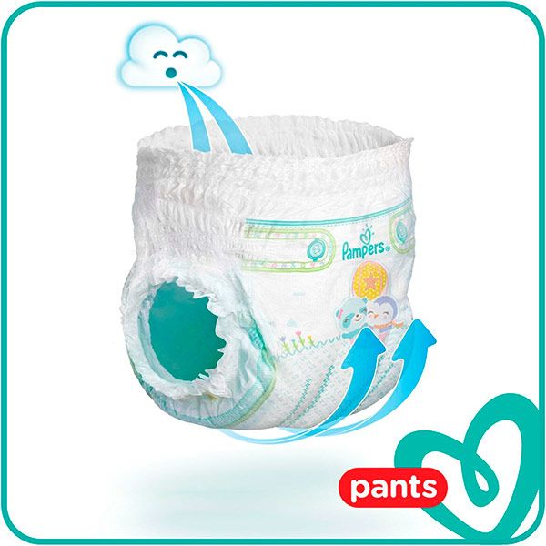 Підгузки-трусики Pampers Pants Extra Large 15+ кг 44 шт.
