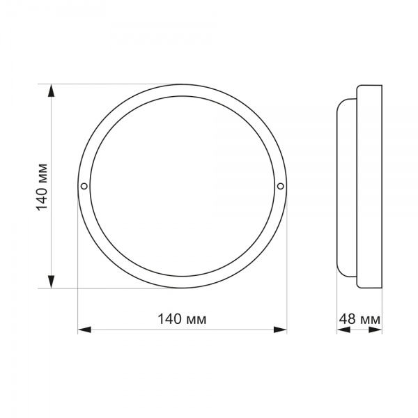 Світильник світлодіодний TITANUM TL-BHR-126 IP65 12 Вт білий 6500 К 26598 