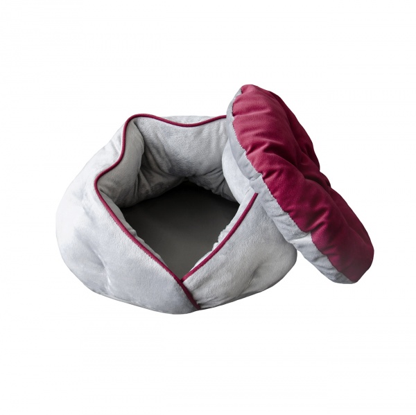 Лежак 10 центів для Джека Ханок серо - малиновый