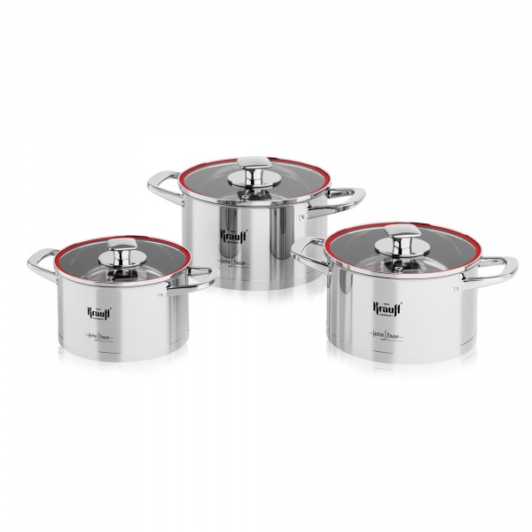 Набір каструль Smart Сhef 6 предметів 26-238-071 Krauff