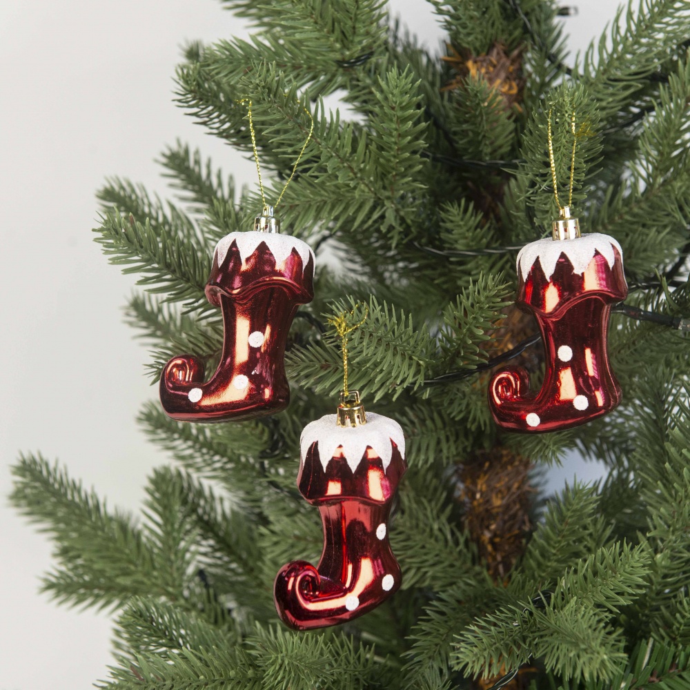 Набір іграшок 4 види в ассортименті 6 см білий із червоним