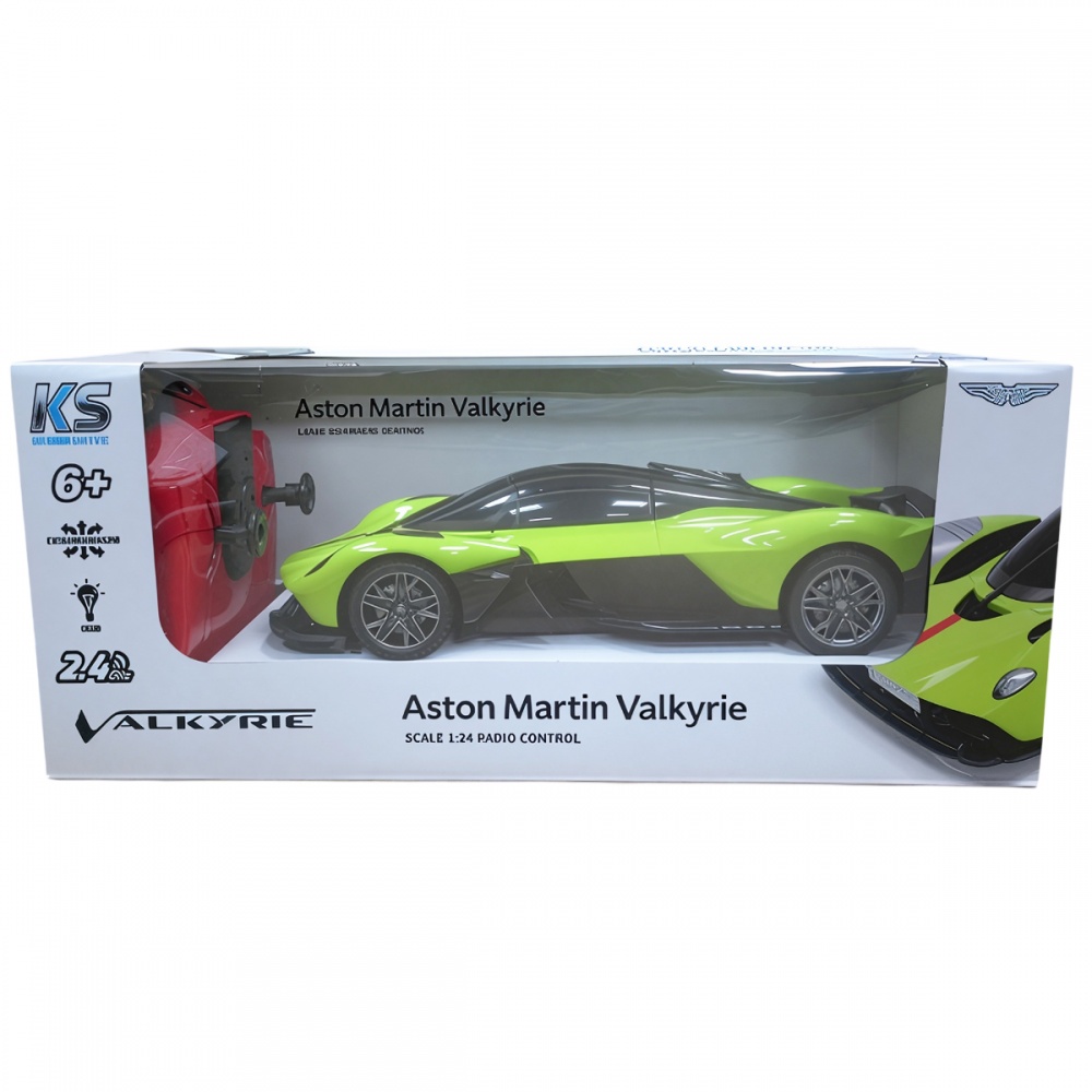 Автомобиль на радиоуправлении KS Drive Aston Martin Valkyrie 1:24 250GAVGG