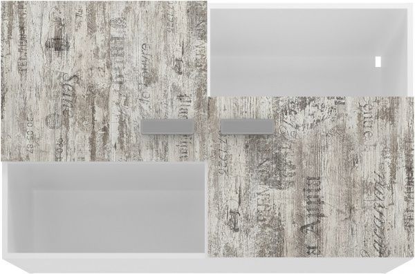 Шкафчик подвесной ПАМП 2D 1200х750х360 белый 