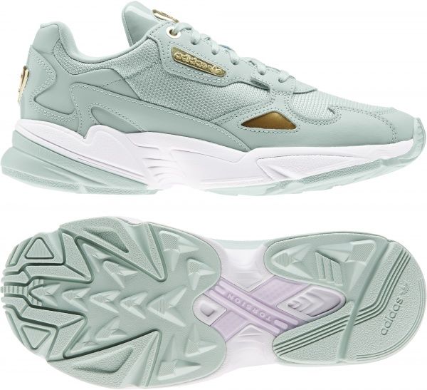 Кроссовки Adidas FALCON W FV5092 р.5 зеленый