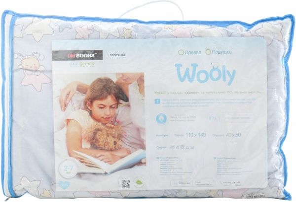 Подушка Sonex Wooly с шерстью 40x60 см