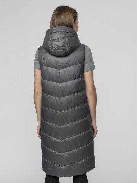 Жилет 4F D4L21-KUDP302-24S XL сірий