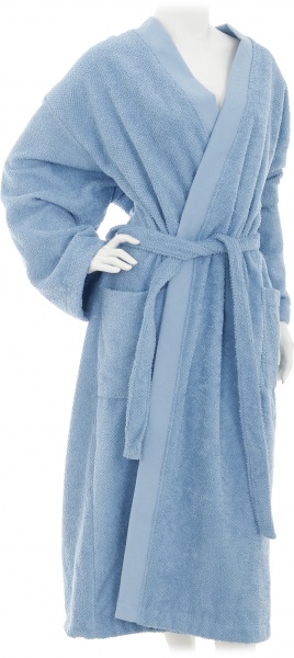 Халат махровый La Nuit Rice Galaxy р. XS синий 