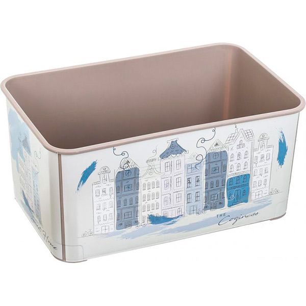 Ящик для хранения Vivendi Happiness S 140x300x200 мм кремовый