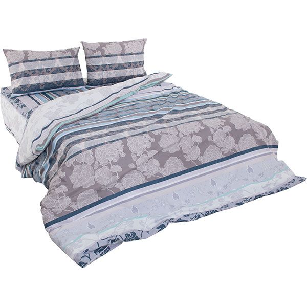Комплект постельного белья двуспальный Ibodo Ледяная