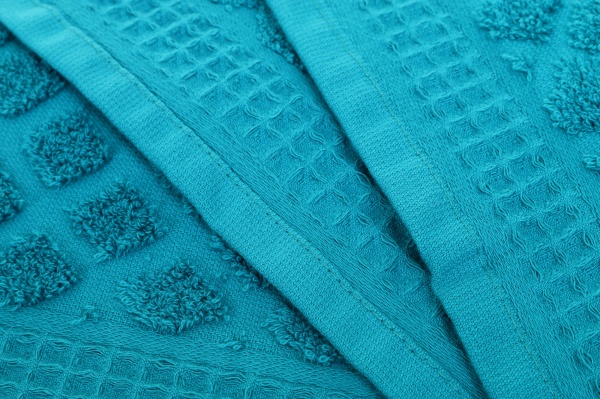 Рушник махровий Nora 70x140 см бірюзовий 