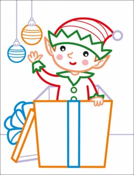 Раскраска «Санта і його друзі» 9789667510602