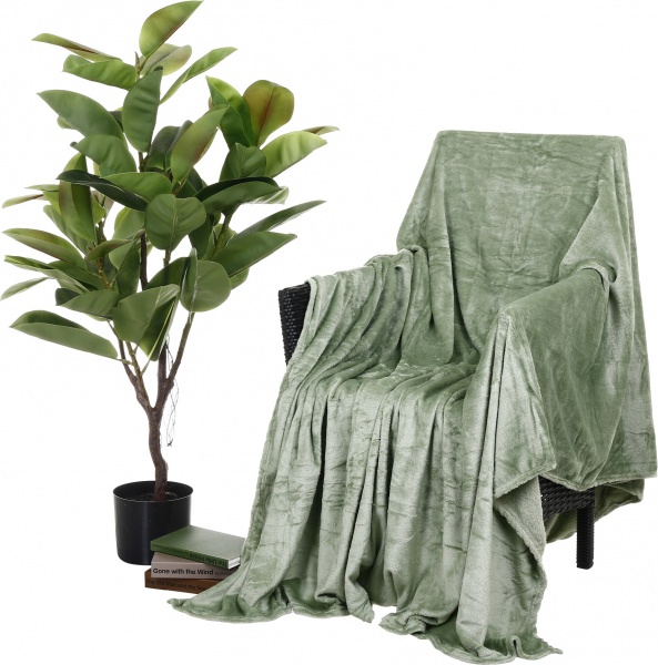 Плед из микрофибры Frannel 220x200 см в ассортименте La Nuit 