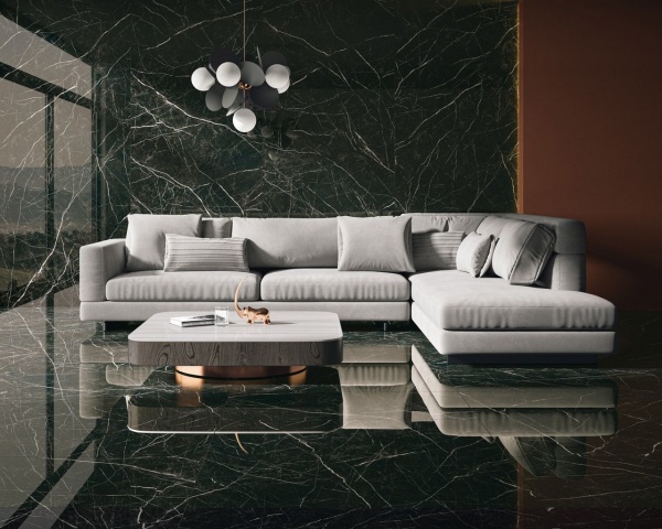 Плитка Ceramika Paradyz Desire Black Pol 120x280 