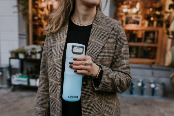 Термочашка Etna Grip 500 мл голубой Kambukka